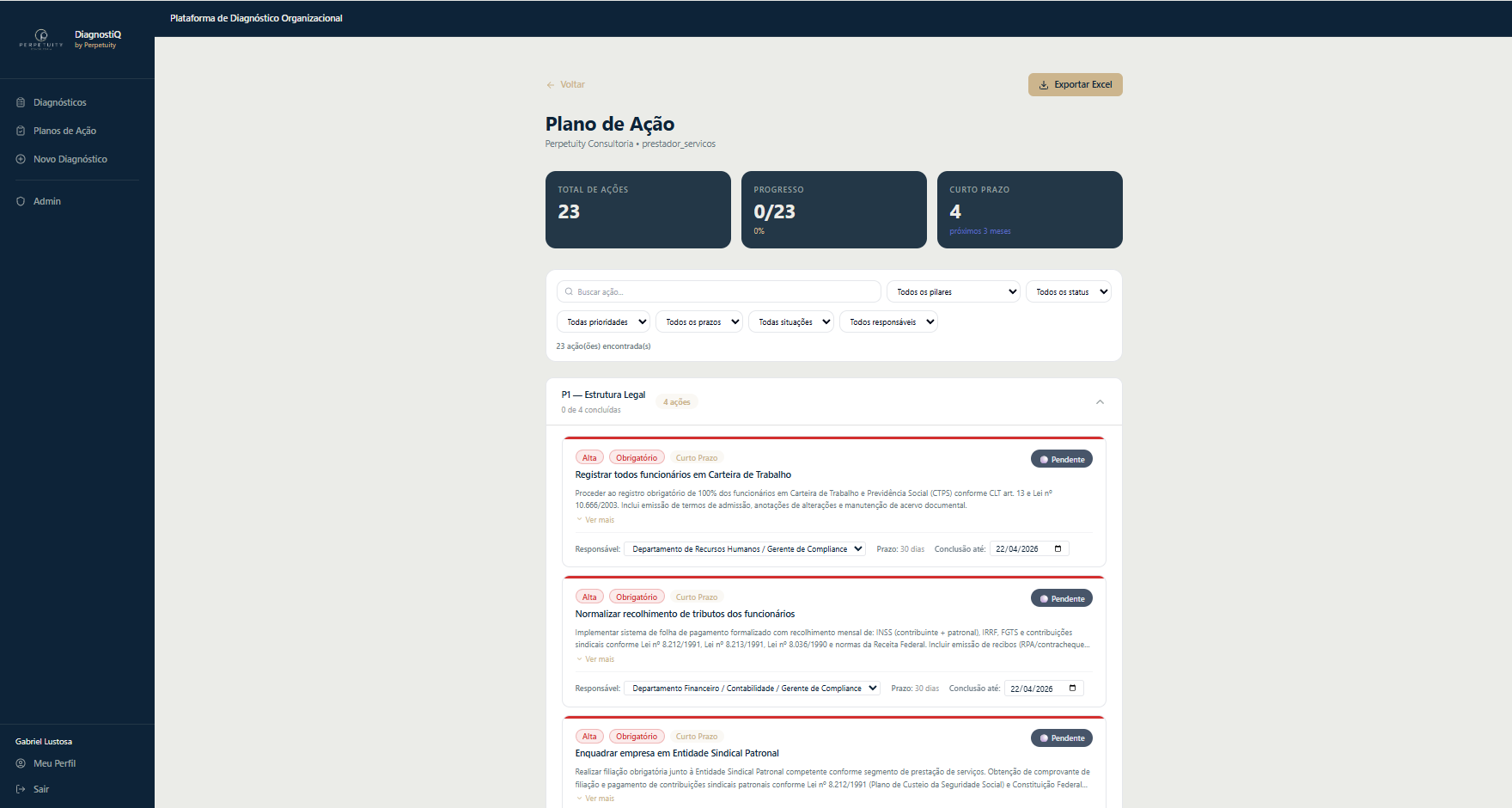 Action Plan Preview